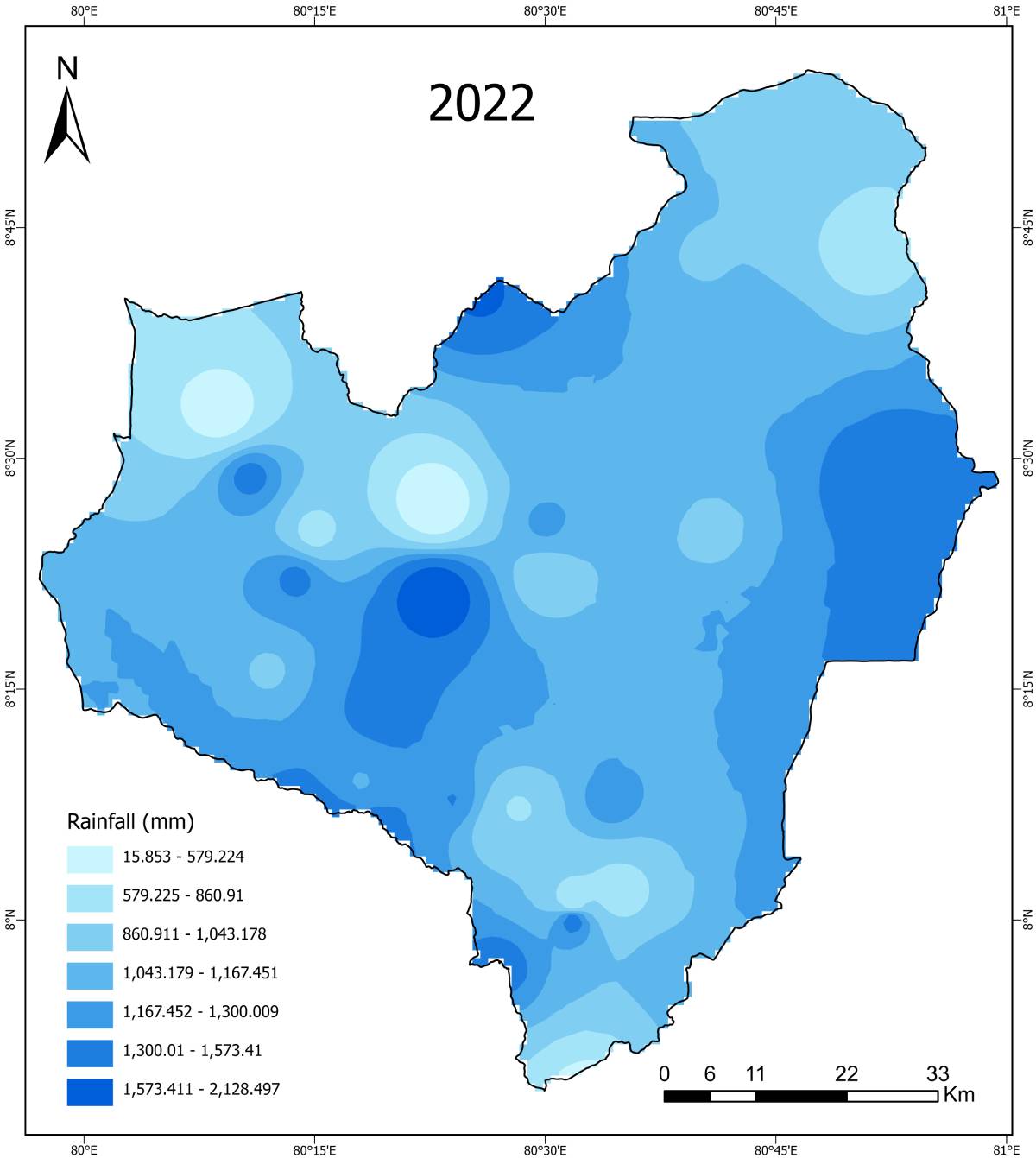 Rainfall Maha 2022